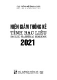 Niên giám Thống kê tỉnh Bạc Liêu 2021