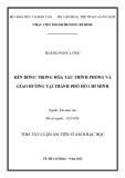 Tóm tắt Luận án Tiến sĩ Âm nhạc học: Kèn đồng trong hòa tấu thính phòng và giao hưởng tại thành phố Hồ Chí Minh