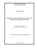 Khoá luận tốt nghiệp: Thiết kế dạy học theo chủ đề văn chính luận trung đại (Chiếu - hịch - cáo) trong chương trình Ngữ Văn 8 tập 2 ở THCS