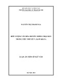 Luận án Tiến sĩ Ngữ văn: Biểu tượng văn hóa truyền thống Nhật Bản trong tiểu thuyết của Y. Kawabata