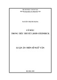 Luận án Tiến sĩ Ngữ văn: Cổ mẫu trong tiểu thuyết John Steinbeck