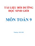 Tài liệu bồi dưỡng học sinh giỏi môn Toán lớp 9 năm học 2022-2023