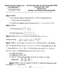 Đề thi chọn học sinh giỏi tỉnh môn Toán lớp 9 năm 2022-2023 - Phòng GD&ĐT Nghĩa Đàn