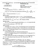 Đề thi chọn học sinh giỏi cấp tỉnh môn Toán lớp 9 năm 2022-2023 có đáp án - Phòng GD&ĐT Hà Nội
