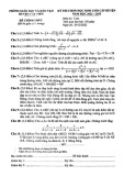 Đề thi chọn học sinh giỏi cấp huyện môn Toán lớp 9 năm 2022-2023 - Phòng GD&ĐT huyện Cát Tiên