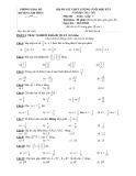 Đề thi KSCL học kì 1 môn Toán lớp 7 năm 2022-2023 có đáp án - Phòng GD&ĐT huyện Cẩm Thủy