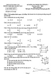 Đề kiểm tra cuối học kì 1 môn Toán lớp 7 năm 2022-2023 - Phòng GD&ĐT quận Bình Tân