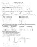 Bộ đề thi cuối học kì 1 môn Toán lớp 7 năm học 2022-2023