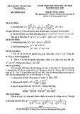 Đề thi chọn học sinh giỏi cấp tỉnh môn Toán THCS năm 2022-2023 có đáp án - Sở GD&ĐT Thanh Hóa