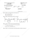 Đề thi giữa kì môn PLC & Mạng công nghiệp năm 2021-2022 - Trường ĐH Bách khoa Hà Nội (Đề 1)