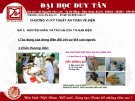 Bài giảng An toàn lao động: Chương 6 - Đại học Duy Tân