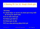 Bài giảng Tương tác người máy: Chương 9 - Các kỹ thuật đánh giá