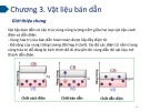 Bài giảng Vật liệu kỹ thuật điện: Chương 3 - Phạm Thành Chung