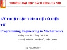 Bài giảng Kỹ thuật lập trình hệ cơ điện tử: Chương 3 - TS. Đặng Thái Việt