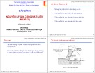 Bài giảng Nguyên lý gia công vật liệu: Chương 2 - TS. Nguyễn Trọng Hải