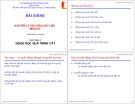 Bài giảng Nguyên lý gia công vật liệu: Chương 3 - TS. Nguyễn Trọng Hải