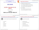 Bài giảng Nguyên lý gia công vật liệu: Chương 5 - TS. Nguyễn Trọng Hải
