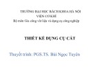 Bài giảng Thiết kế dụng cụ cắt: Chương 2 - PGS.TS. Bùi Ngọc Tuyên