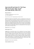 Quá trình đổi mới kinh tế ở Việt Nam: Tiếp cận từ quan niệm “tự do” của Isaiah Berlin (1909-1997)