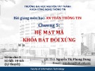 Bài giảng An toàn thông tin: Chương 5 - ThS. Nguyễn Thị Phong Dung