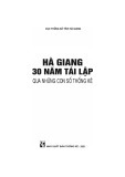 Hà Giang - 30 năm tái lập qua những con số thống kê