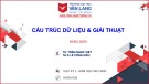 Bài giảng Cấu trúc dữ liệu và giải thuật: Bảng băm - TS. Trần Ngọc Việt