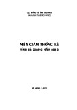 Niên giám Thống kê tỉnh Hà Giang 2018