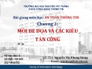 Bài giảng An toàn thông tin: Chương 2 - ThS. Nguyễn Thị Phong Dung