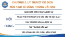 Bài giảng Kinh tế vĩ mô - Chương 2: Lý thuyết cổ điển nền kinh tế đóng trong dài hạn (Chương trình Cao học)