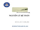 Bài giảng Nguyên lý kế toán - Chương 1: Tổng quan về kế toán (Năm 2022)