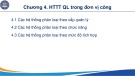 Bài giảng Hệ thống thông tin quản lý trong đơn vị công - Chương 4: Hệ thống thông tin quản lý trong đơn vị công