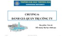 Bài giảng Quản trị công ty - Chương 6: Đánh giá quản trị công ty