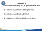 Bài giảng Kế toán quốc tế - Chương 4: Chuẩn mực trình bày báo cáo tài chính quốc tế về tài sản (Năm 2022)