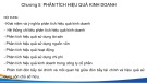 Bài giảng Phân tích báo cáo tài chính - Chương 5: Phân tích hiệu quả kinh doanh