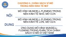 Bài giảng Kinh tế vĩ mô - Chương 5: Chính sách vĩ mô trong nền kinh tế mở (Chương trình Cao học)