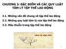 Bài giảng Tâm lý quản trị kinh doanh - Chương 3: Đặc điểm và các quy luật tâm lý tập thể lao động (Năm 2022)