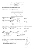 Đề kiểm tra học kì 1 môn Toán lớp 12 năm 2022-2023 có đáp án - Trường THPT Nguyễn Thị Minh Khai, Hà Nội