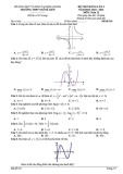 Đề thi môn Toán lớp 12 năm 2022-2023 có đáp án (Lần 2) -  Trường THPT Ngô Sĩ Liên, Bắc Giang