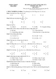 Đề thi KSCL học kì 1 môn Toán lớp 7 năm 2022-2023 có đáp án - Phòng GD&ĐT Thái Thụy