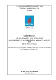 Giáo trình Sửa chữa và bảo dưỡng quạt (Nghề: Lắp đặt-vận hành-bảo dưỡng bơm, quạt, máy nén khí - Trình độ: Cao đẳng) - Trường Cao Đẳng Dầu Khí (năm 2020)