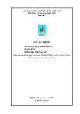 Giáo trình Chế tạo phôi hàn (Nghề: Hàn - Trình độ: Trung cấp) - Trường Cao Đẳng Dầu Khí (năm 2020)