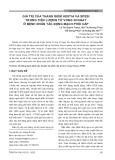 Giá trị của thang điểm Hestia và Spesi trong tiên lượng tử vong 30 ngày ở bệnh nhân tắc động mạch phổi cấp