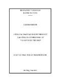 Luận văn Thạc sĩ Kinh tế: Công tác đào tạo nguồn nhân lực tại Công ty cổ phần Đầu tư và Sản xuất Việt Nam