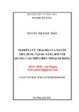 Luận văn Thạc sĩ Quản trị kinh doanh: Nghiên cứu thái độ của người tiêu dùng tại Đà Nẵng đối với quảng cáo trên điện thoại di động