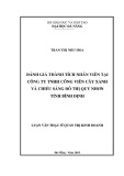 Luận văn Thạc sĩ Quản trị kinh doanh: Đánh giá thành tích nhân viên tại Công ty TNHH công viên cây xanh và chiếu sánh đô thị Quy Nhơn, tỉnh Bình Định