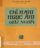 Nghiên cứu chỉ nam ngọc âm giải nghĩa: Phần 2