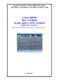 Giáo trình PLC cơ bản (Nghề: Điện công nghiệp - Trình độ: Cao đẳng) - Trường Cao đẳng Cơ giới và Thủy lợi (Năm 2020)