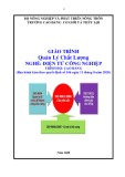 Giáo trình Quản lý chất lượng (Nghề: Điện tử công nghiệp - Trình độ: Cao đẳng) - Trường Cao đẳng Cơ giới và Thủy lợi (Năm 2020)