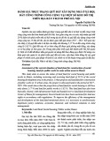 Đánh giá thực trạng quỹ đất xây dựng nhà ở xã hội, đất công trình công cộng tại một số khu đô thị trên địa bàn thành phố Hà Nội