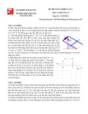 Đề kiểm tra năng khiếu môn Vật lí lớp 11 năm 2022-2023 (Lần 1) - Trường THPT chuyên Nguyễn Trãi, Hải Dương